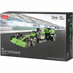 Конструктори з унікальними деталями - Конструктор Rastar Stake F1 Team KICK Sauber C44 1:24 Зелений (454.01.37)