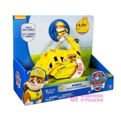 Фигурки персонажей - Спасательный автомобиль Paw Patrol с фигуркой Крепыша (SM16637/SM16637-1)