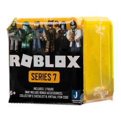 Фигурки персонажей - Игровая фигурка Roblox Mystery Figures Neon Yellow Assortment S7 (ROG0184)