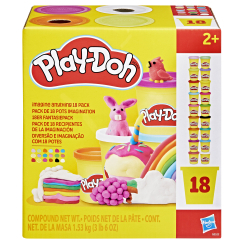 Наборы для лепки - Набор пластилина Play-Doh 18 баночек (G0522)
