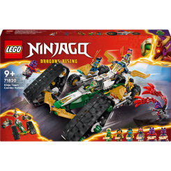 Конструкторы LEGO - Конструктор LEGO NINJAGO Комби-автомобиль команды ниндзя (71820) Конструкторы LEGO - Конструктор LEGO NINJAGO Комби-автомобиль команды ниндзя (71820)