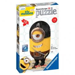 3D-пазлы - 3D Пазл Миньйон Матье Ravensburger (11650_8)