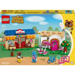 Конструкторы LEGO - Конструктор LEGO Animal Crossing Ятка «Nook's Cranny» и дом Rosie (77050)