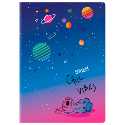 Канцтовари - ​Зошит CoolPack Stitch 1 в лінію 60 аркушів (91644PTR)