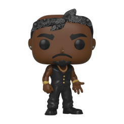 Фігурки персонажів - Фігурка Funko Pop Rocks Тупак Шакур з банданою (45432) Фігурки персонажів - Фігурка Funko Pop Rocks Тупак Шакур з банданою (45432)