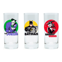 Чашки, склянки - Набір склянок ABYstyle DC Comics 3 штуки 290 мл (ABYVER104)