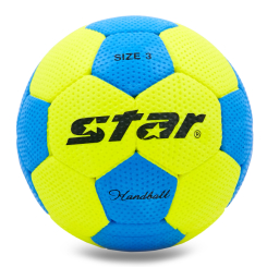 Спортивні активні ігри - М'яч для гандболу planeta-sport №3 Outdoor STAR JMC03002 Блакитний-жовтий