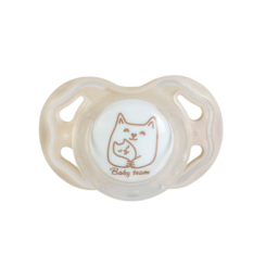 Товари для догляду - Пустушка Baby Team Ортодонтична бежева (3011)