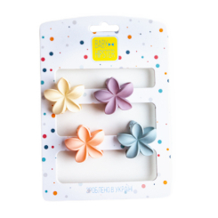 Біжутерія та аксесуари - Сет крабіків Baby Hipster Flowers 4 штуки (2110000047290)