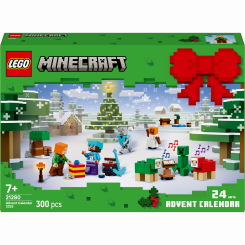 Конструктори LEGO - Конструктор LEGO Minecraft Адвент календар 2025 (21280)