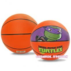 Спортивні активні ігри - Мяч баскетбольний резиновий Turtles (LB001)