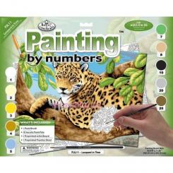 Товары для рисования - Раскраска Леопард на дереве Royal Brush (PJL11)