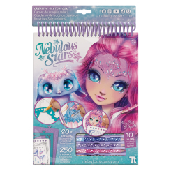 Наборы для творчества - Набор для творчества Nebulous stars Скетчбук Кристалия. Мотивы самоцветов (11140)