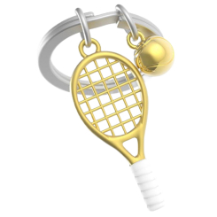 Брелоки - Брелок Metalmorphose Tennis Racket and tennis ball (8000020943851)