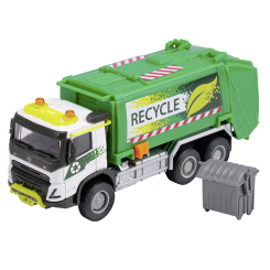 Транспорт і спецтехніка - Автомодель Majorette Вольво Сміттєвоз з баком (8503743001) Транспорт і спецтехніка - Автомодель Majorette Вольво Сміттєвоз з баком (8503743001)