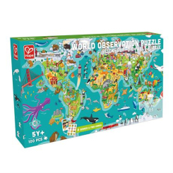 Пазли - Пазл Hape Карта світу 100 елементів (E1626) Пазли - Пазл Hape Карта світу 100 елементів (E1626)