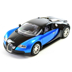 Радіокеровані моделі - Автомодель MZ Bugatti Veyron на радіокеруванні синьо-чорна 1:10 (B10/1)