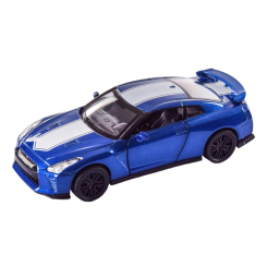 Транспорт и спецтехника - Автомодель Автопром Nissan GT-R R35 синяя (4353/4353-1)