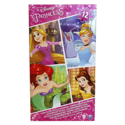 Пазли - Пазл гумовий Принцеси Spin Master 12 частин 28 х 30 (SM98396/6033135)