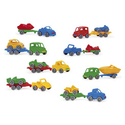 Машинки для малышей - Машинка Wader Kid cars sport Авто с прицепом ассортимент (52600)