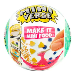 Наборы для творчества - Игровой набор Miniverse Mini Food 3 Создай кафе сюрприз (505396)