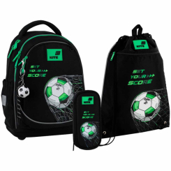 Рюкзаки та сумки - Шкільний набір Kite Education Football (SET_K26-724S-3)