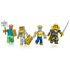 Фигурки персонажей - Игровой набор Jazwares Roblox 15th Anniversary Gold Collector’s Set (ROB0527)