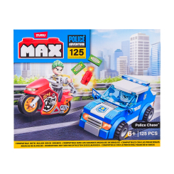 Конструкторы с уникальными деталями - Конструктор MAX City Полиция 125 деталей (83164)