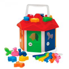 Розвивальні іграшки - Сортер Technok Розумний малюк Будиночок (2438)