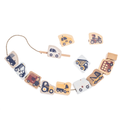 Развивающие игрушки - Развивающая игрушка Cubika Машинки-шнуровки 2 (16006) Развивающие игрушки - Развивающая игрушка Cubika Машинки-шнуровки 2 (16006)