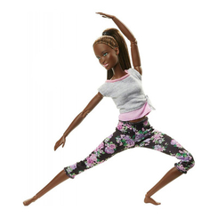 Модельные куклы - Кукла Barbie Made to Move Двигайся как я с тёмными волосами (FTG80/FTG83)