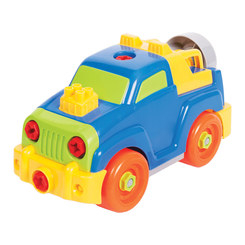 Конструктори з унікальними деталями - Конструктор Bebelino Пікап (58145)