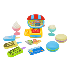 Наборы профессий - Игровой набор Країна Іграшок Супермаркет желтый с голубым и красным (623-508/2)