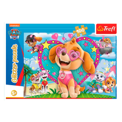 Пазлы - Пазл Trefl Paw Patrol Скай в сиянии 100 элементов (14818)