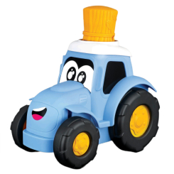 Машинки для малюків - ​Трактор іграшковий Bb Junior Press&Go блакитний (16-89026/2)