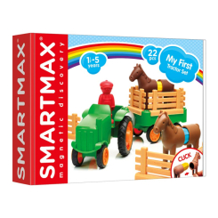 Магнитные конструкторы - Магнитный конструктор Smartmax Мой первый трактор (SMX 222)