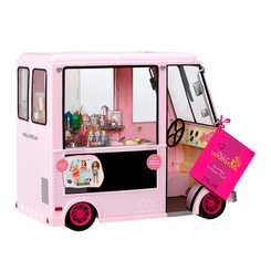 Транспорт і улюбленці - Транспорт для ляльок Our Generation Фургон з морозивом рожевий (BD37363Z)