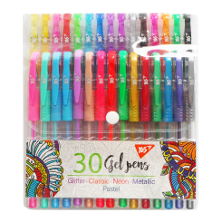 Канцтовари - Набір гелевих ручок Yes 30 кольорів (420435)