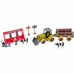 Транспорт і спецтехніка - Ігровий набір Otamanko Веселий хутір Трактор і молочна ферма (532.01.59) Транспорт і спецтехніка - Ігровий набір Otamanko Веселий хутір Трактор і молочна ферма (532.01.59)