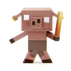 Фигурки персонажей - Фигурка Jada Minecraft 2 Пиглин Блейз Рант (253260004/3)