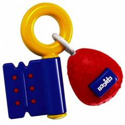 Брязкальця, прорізувачі - Гризунок Ключі Веселка CHICCO (69303 20) (69303.20)