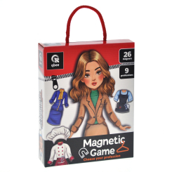 Наборы для творчества - Магнитная одевалка Qbee Выбери свою профессию (QB600-005)