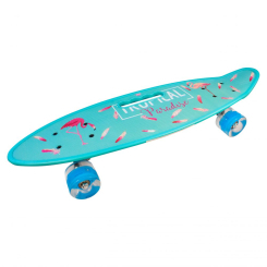Пенниборд - Пенни борд Shantou Yisheng Фламинго голубой (2507/4) Пенниборд - Пенни борд Shantou Yisheng Фламинго голубой (2507/4)