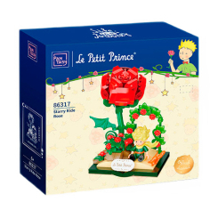 Блокові конструктори - Конструктор Pantasy Le Petit Prince Зоряний шлях Троянда 196 елементів (86317)