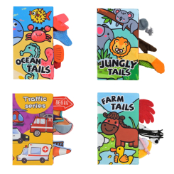 Розвивальні іграшки - М'яка книжка Країна Іграшок в асортименті (HE0206-37/61/39/38)