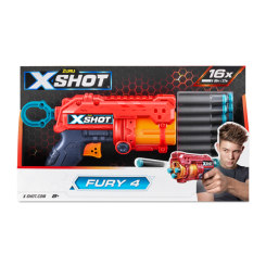 Помпова зброя - Бластер X-Shot Red Excel fury 4 (36377R)