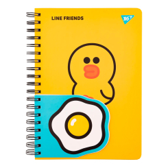 Канцтовары - Блокнот Yes Line Friends Sally 2 в 1 (151780)