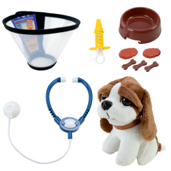 Набори професій - ​Ігровий набір Країна Іграшок Лікар, тваринка, стетоскоп, аксесуари (905-1)