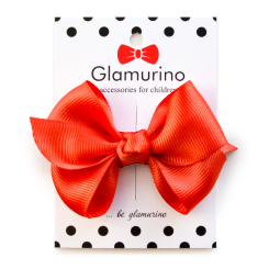 Бижутерия и аксессуары - Бантик Glamurino Lera S красный (2261.4)
