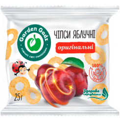 Сладости - Чипсы яблочные Garden Gadz оригинальные 25 г (4820240850038)